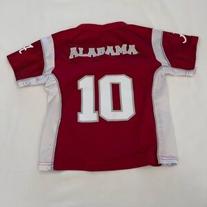 Kids Alabama Crimson and White Jersey